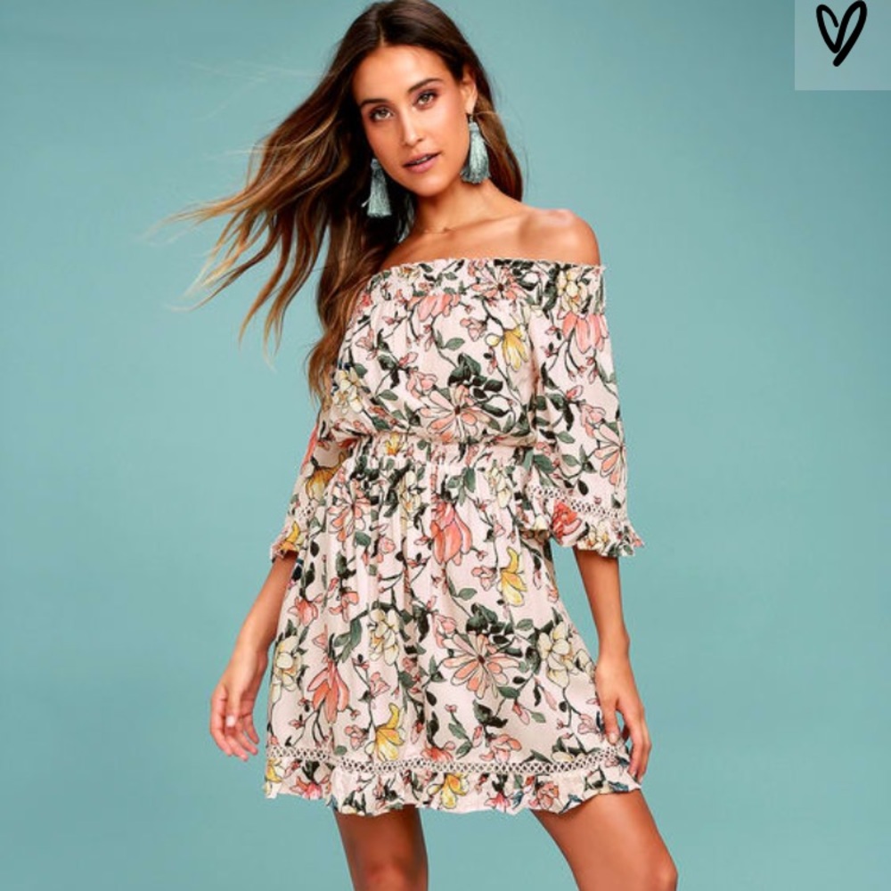 Off the should dress